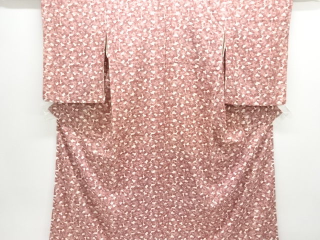 大正ロマン　牡丹模様着物